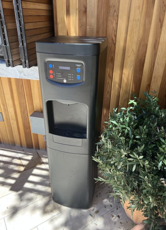 Point-of-use water cooler installed at a Southern California office by Water Technology Solutions