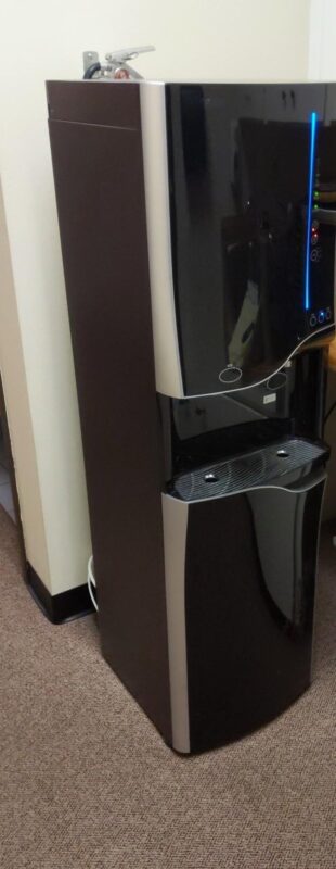 Bottleless water and ice dispenser installed by Water Technology Solutions